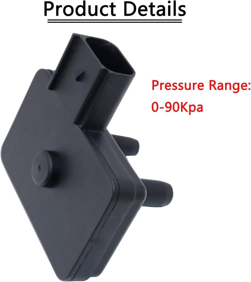 KEJSTED EGR Valve Pressure Feedback Sensor DPFE4 4U7Z-9J460-AA Compatible with Ford F150 Mustang Escape Ranger Focus F250 Windstar Explorer Sport Trac Mazda Mercury Lincoln Town Car VP17T 4U7Z9J460AA - Image 3